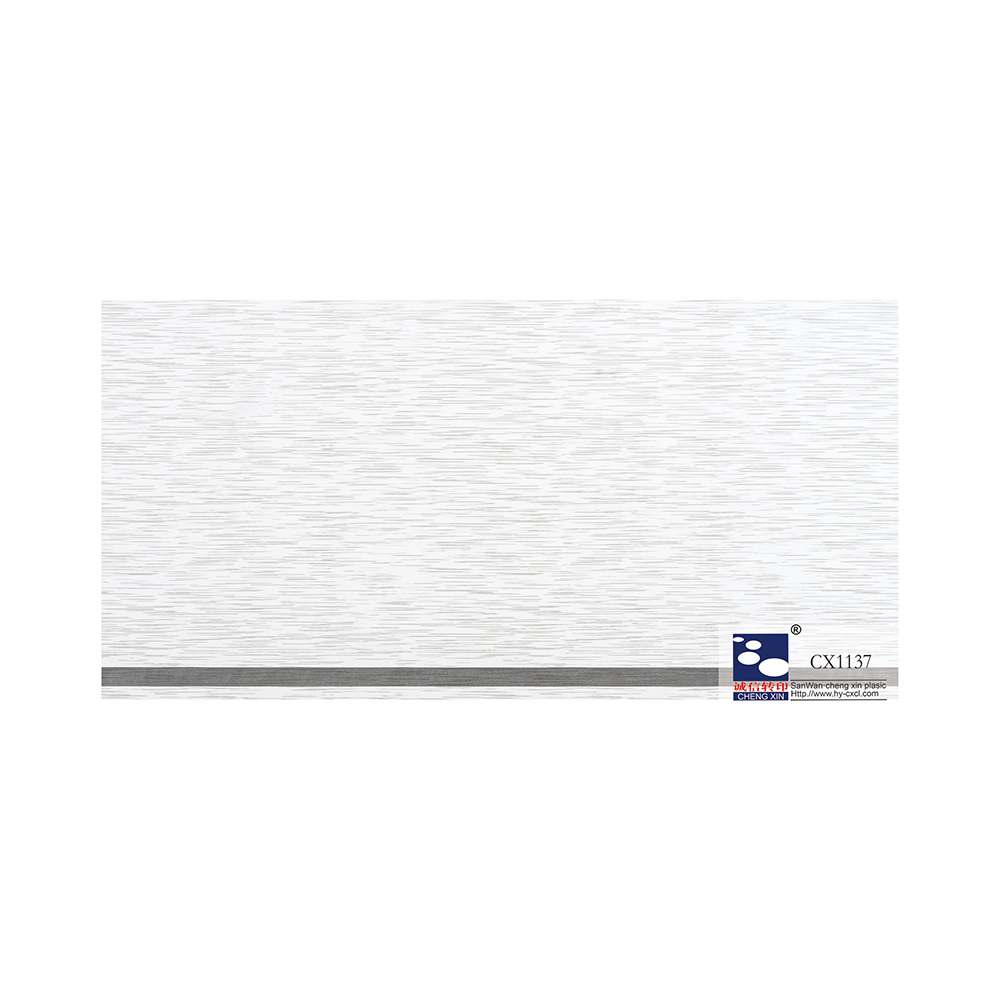 Hermosa película de diseño en lámina de estampado en caliente de bajo precio de 210 mm para panel de PVC CX1137