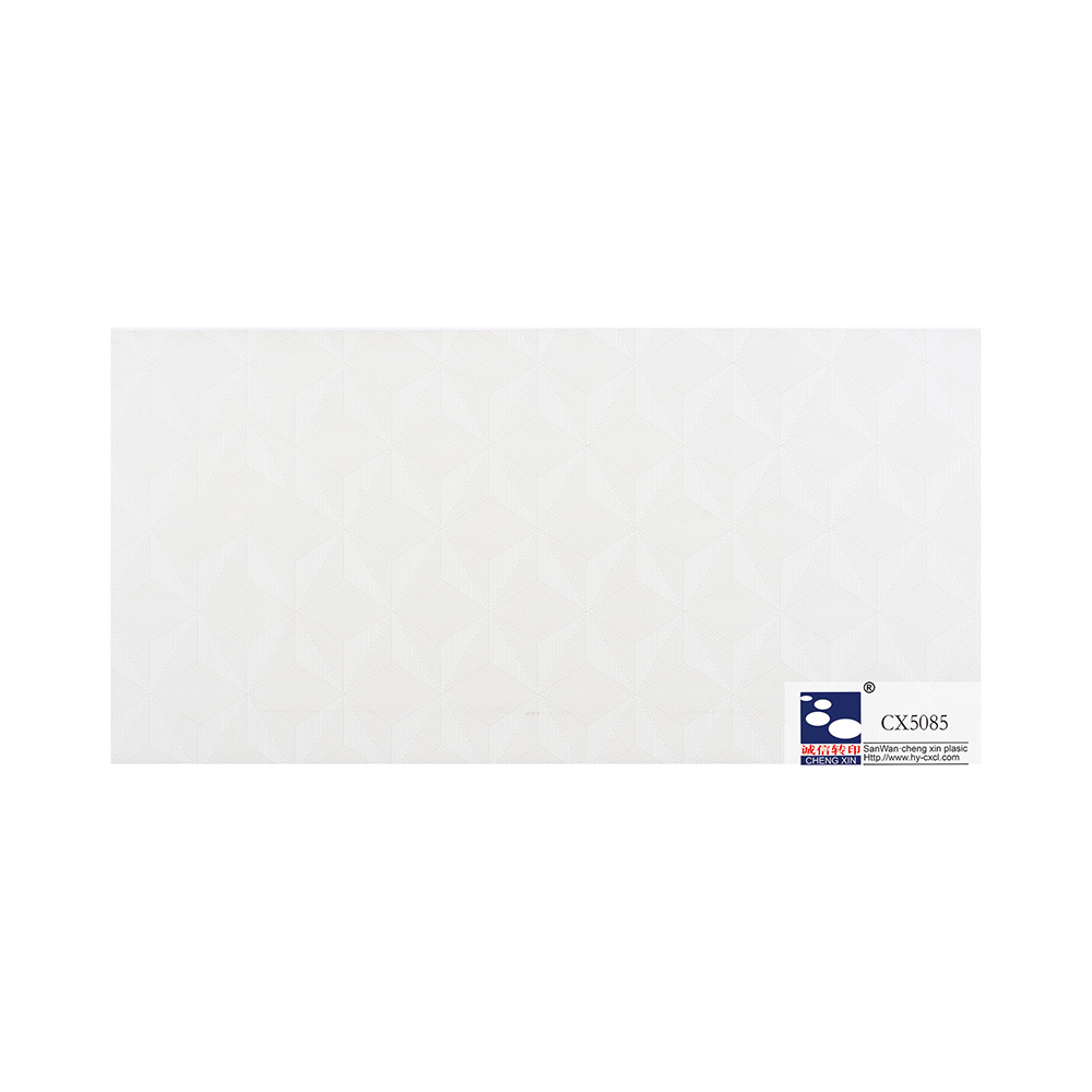 Lámina de estampado en caliente de mármol de bajo precio decorativo de hermoso diseño para tablero CX5085