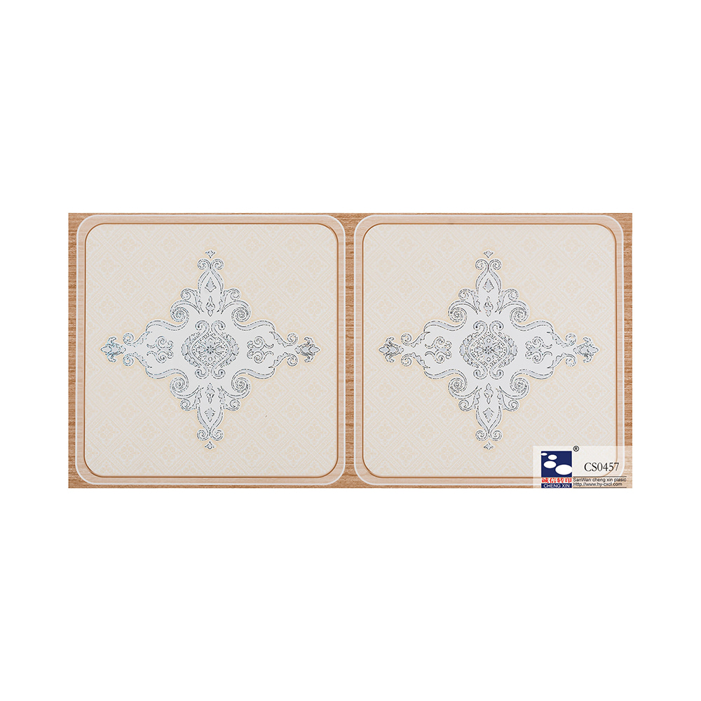 Lámina de estampación en caliente de película de laminación decorativa de diseño de madera para decoración de interiores CS0457