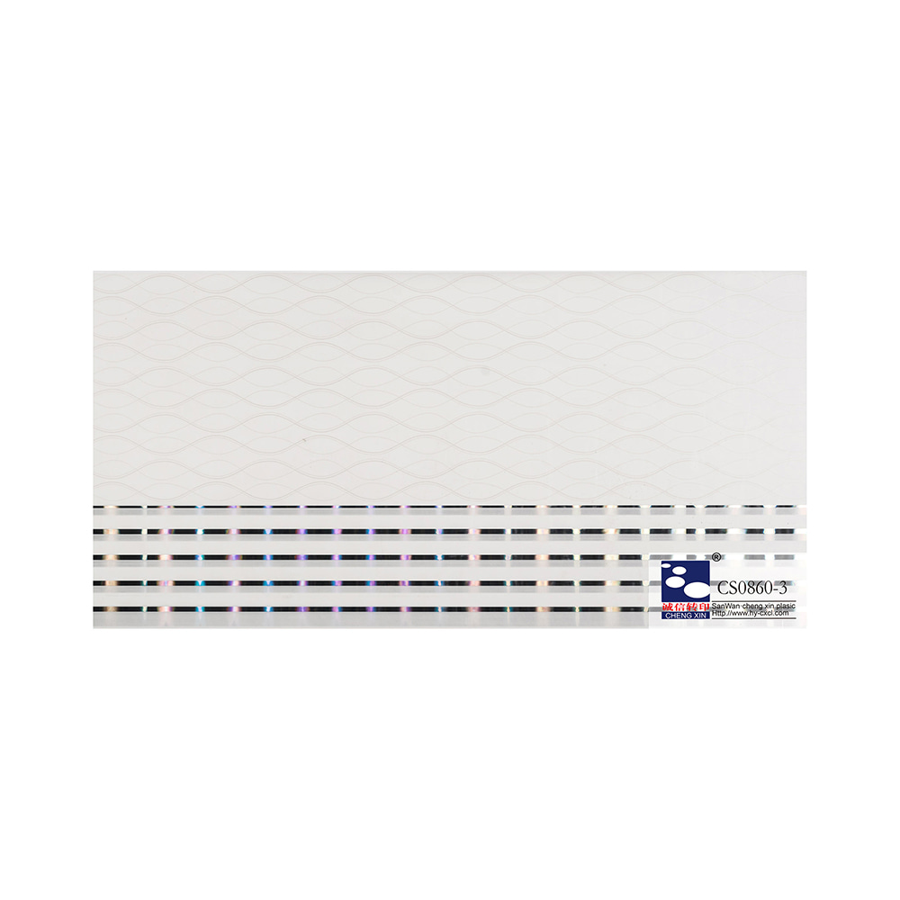 Película de laminación de rollos de madera de lámina de estampado en caliente de diseño popular para techo de PVC CS0860-3