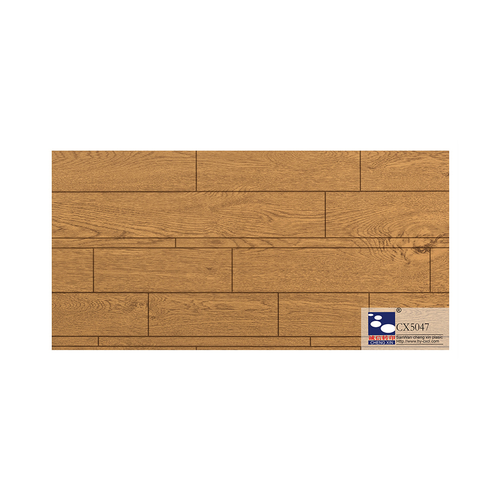 Película de laminación de lámina de estampado en caliente de grano de madera de estilo de madera moderna para muebles CX5047