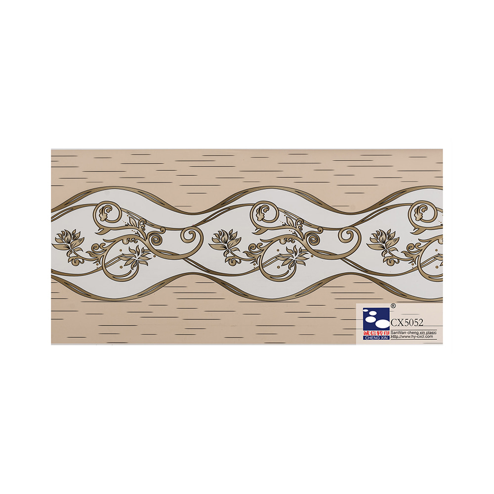 Lámina de estampación en caliente de diseño de mármol decorativo para panel del fabricante de China CX5058
