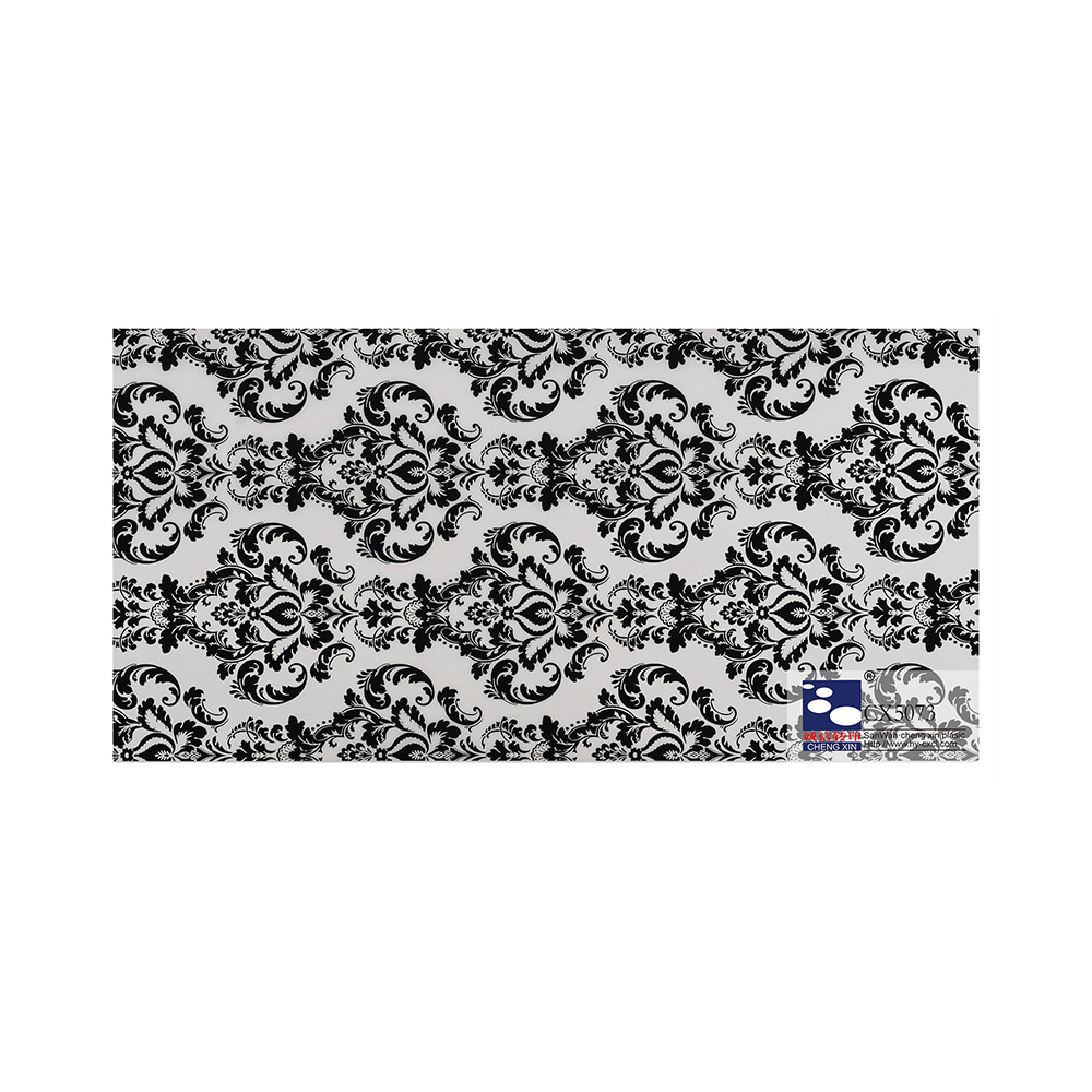 Precio de venta caliente Diseño popular de mármol decorativo Lámina de estampado en caliente para tablero de Pvc CX5073