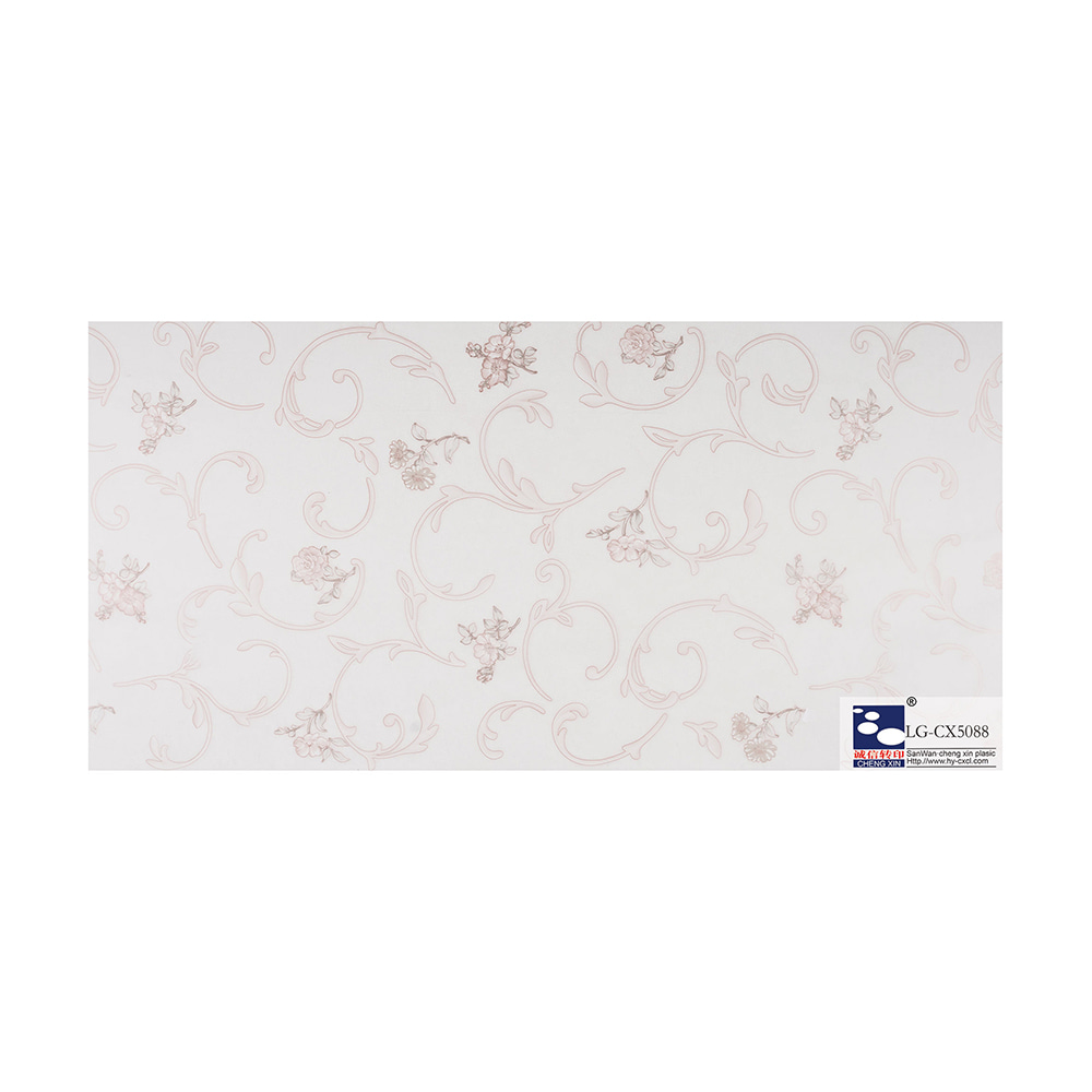 Película de laminación decorativa para hotel Lámina de estampado en caliente con grano de madera para puerta LG-CX5088