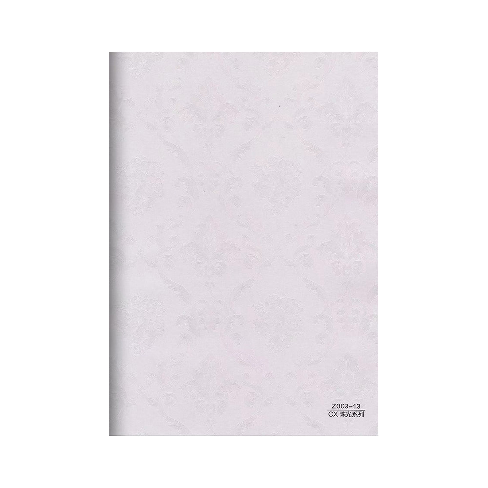 Película de PVC de estilo moderno incomparable para soporte decorativo de pared de hotel Servicio técnico en línea Z003-13