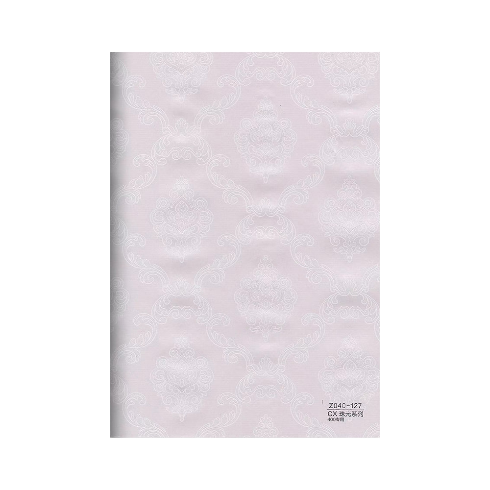 Papel pintado de PVC de lámina de película brillante de la más alta calidad para soporte de Panel de PVC servicio de instalación en el sitio Z040-127