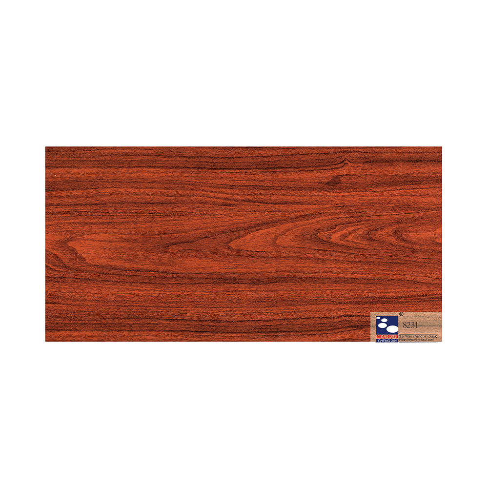Película de laminación de ancho de 260 mm-100 mm de estilo moderno para muebles 8231